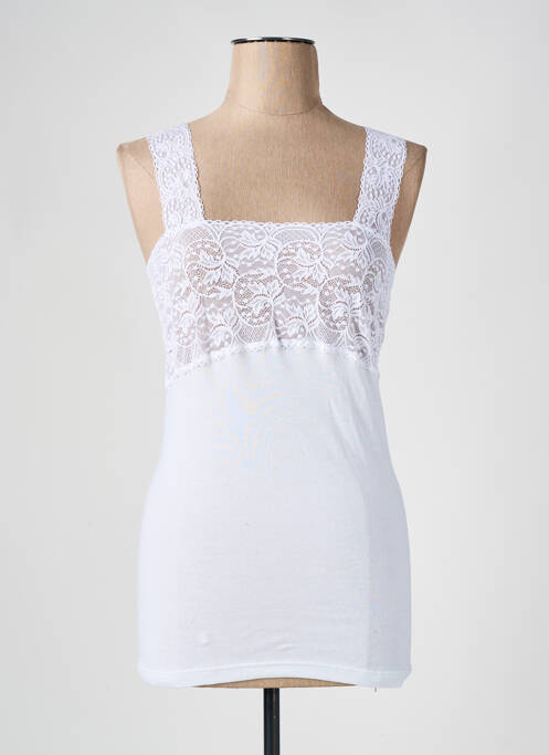 Top blanc CON-TA pour femme
