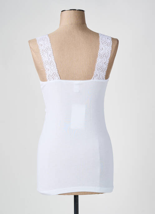 Top blanc CON-TA pour femme