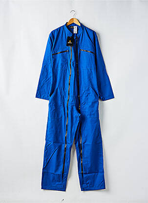 Combi-pantalon col rond manches longues bleu CEPOVETT homme