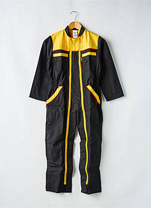 Combi-pantalon poches manches longues jaune LABOUREUR enfant