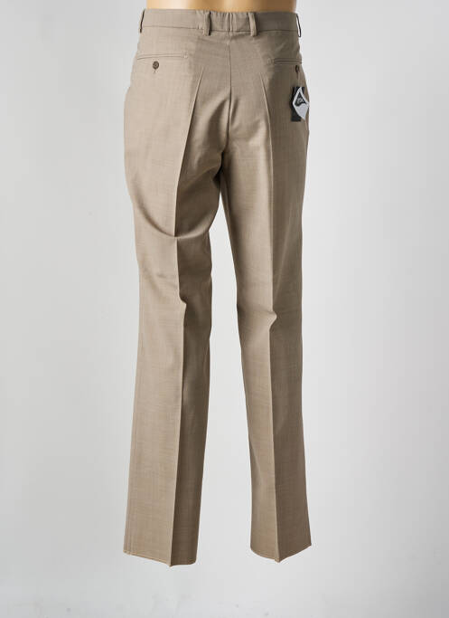 Pantalon droit marron NINO LORETTI pour homme