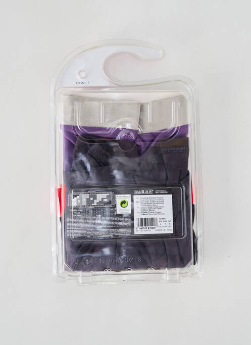 Boxer violet DIM pour homme