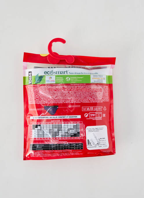 Slip noir DIM pour homme