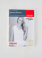 Top/Caraco blanc CON-TA pour femme seconde vue