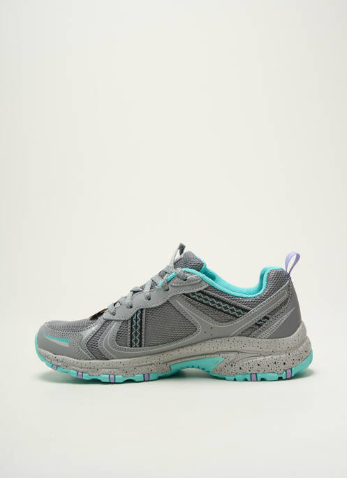 Baskets gris SKECHERS pour femme