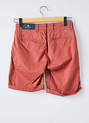 Bermuda stretch taille normale rouge SERGE BLANCO homme