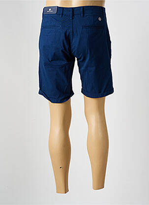 Bermuda stretch taille normale bleu SERGE BLANCO homme