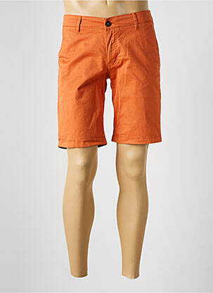Bermuda stretch taille normale orange SERGE BLANCO homme