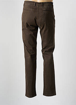Pantalon droit taille normale taille normale marron SERGE BLANCO homme
