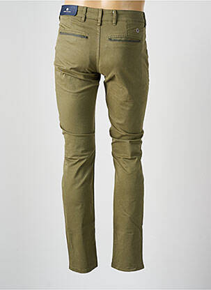 Pantalon chino stretch taille normale vert SERGE BLANCO homme