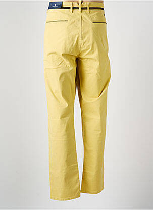 Pantalon chino stretch taille normale jaune SERGE BLANCO homme