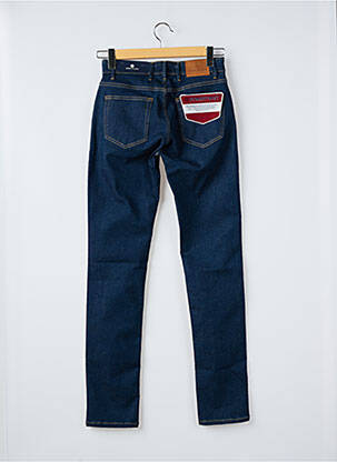 Jeans coupe slim tissage brut taille normale bleu SERGE BLANCO homme