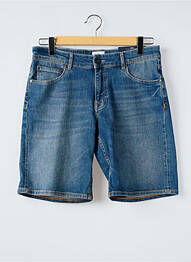 Bermuda stretch taille normale bleu SERGE BLANCO homme
