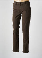 Pantalon droit marron SERGE BLANCO pour homme seconde vue