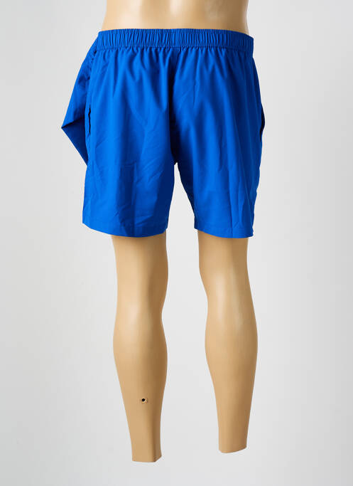 Short de bain tissage popeline bleu SERGE BLANCO homme