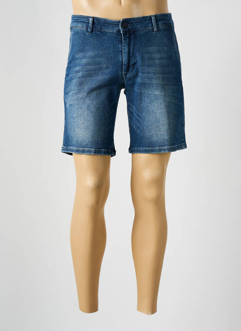 Bermuda bleu SERGE BLANCO pour homme