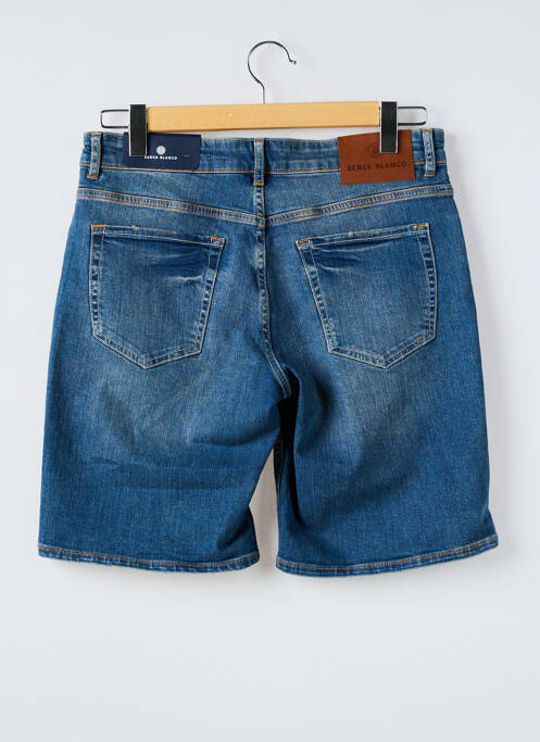 Bermuda bleu SERGE BLANCO pour homme