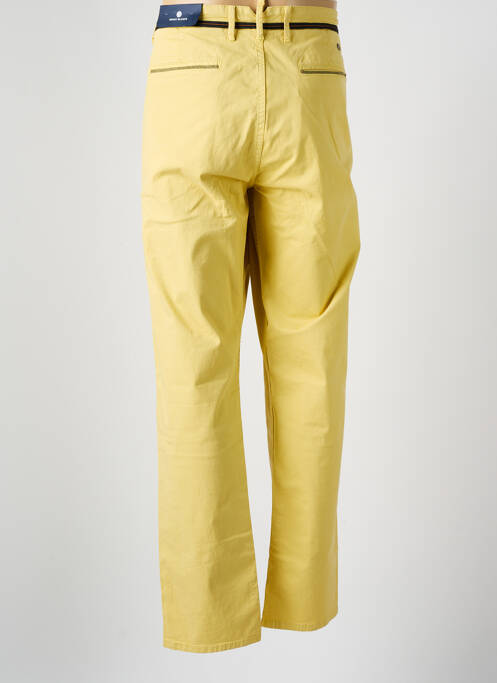 Pantalon chino jaune SERGE BLANCO pour homme