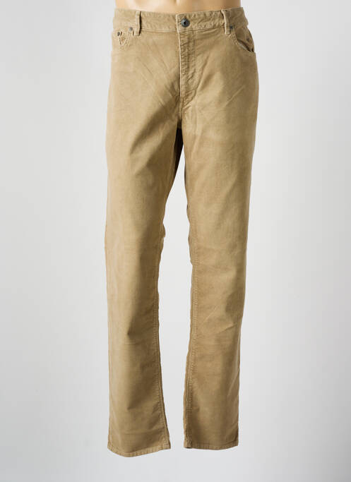 Pantalon droit beige SERGE BLANCO pour homme