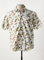 Chemise manches courtes beige SERGE BLANCO pour homme seconde vue