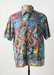 Chemise manches courtes bleu SERGE BLANCO pour homme seconde vue