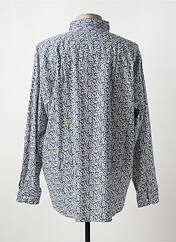 Chemise manches longues bleu SERGE BLANCO pour homme seconde vue