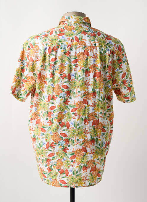 Chemise manches courtes orange SERGE BLANCO pour homme