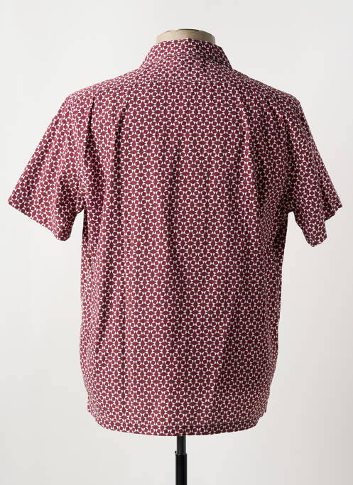 Chemise manches courtes rouge SERGE BLANCO pour homme