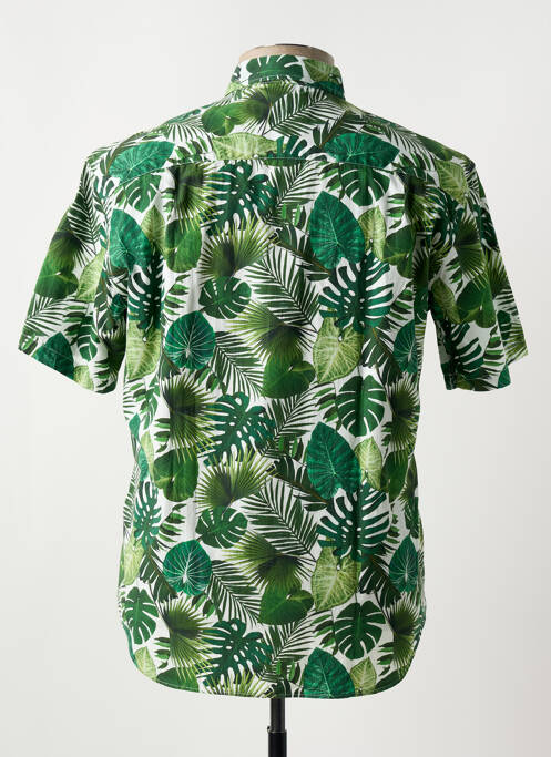 Chemise manches courtes vert SERGE BLANCO pour homme