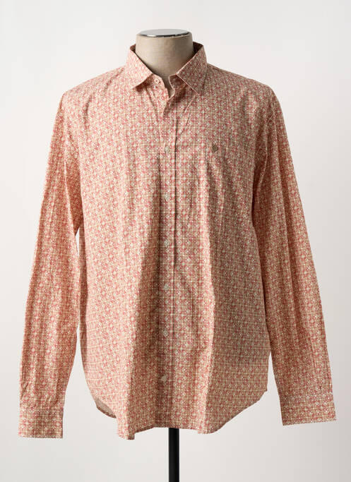 Chemise manches longues orange SERGE BLANCO homme