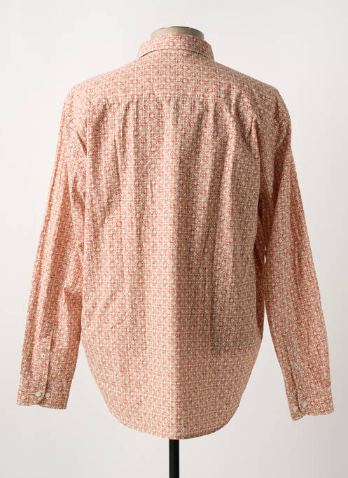 Chemise manches longues orange SERGE BLANCO homme