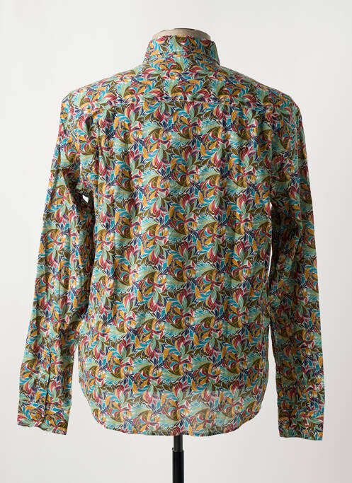 Chemise manches longues vert SERGE BLANCO pour homme