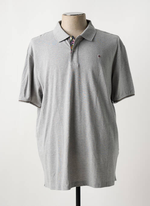 Polo gris SERGE BLANCO pour homme