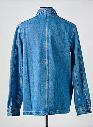 Veste casual fermeture boutonnée sur le devant bleu SERGE BLANCO homme