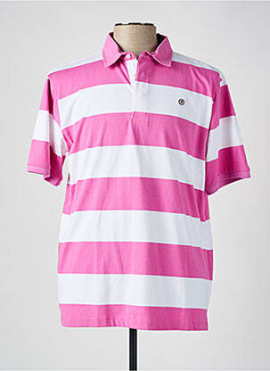 T-shirt coupe cintrée manches courtes rose SERGE BLANCO homme