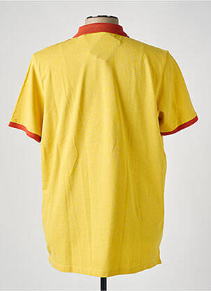 Polo stretch manches courtes jaune SERGE BLANCO homme