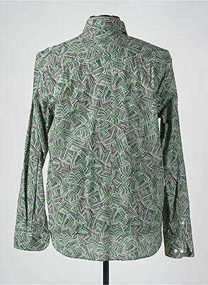 Chemise manches longues poches vert SERGE BLANCO homme