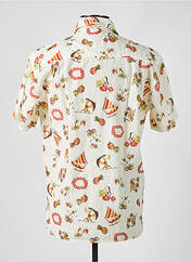 Chemise manches courtes beige SERGE BLANCO pour homme seconde vue