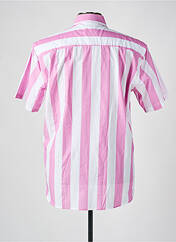 Chemise manches courtes rose SERGE BLANCO pour homme seconde vue
