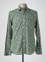 Chemise manches longues vert SERGE BLANCO pour homme seconde vue