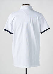 Polo blanc SERGE BLANCO pour homme seconde vue