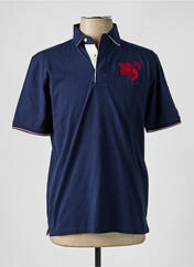 Polo bleu SERGE BLANCO pour homme seconde vue