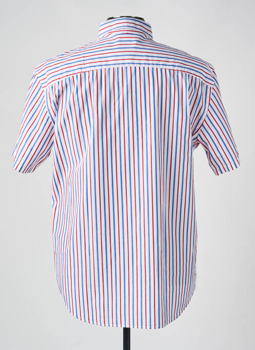 Chemise manches courtes poches rouge SERGE BLANCO homme