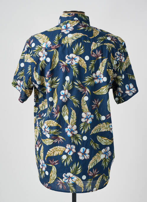 Chemise manches courtes bleu SERGE BLANCO homme