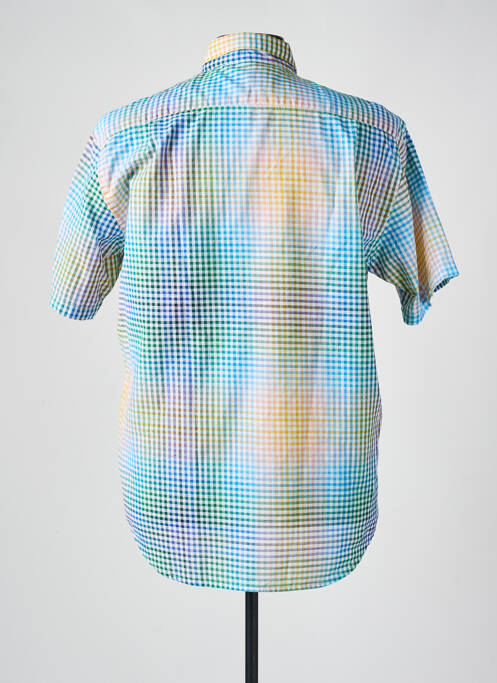Chemise manches courtes bleu SERGE BLANCO pour homme