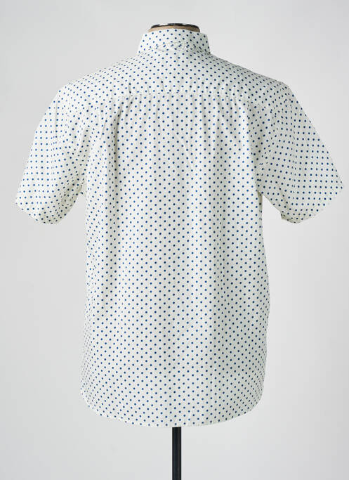 Chemise manches courtes bleu SERGE BLANCO pour homme