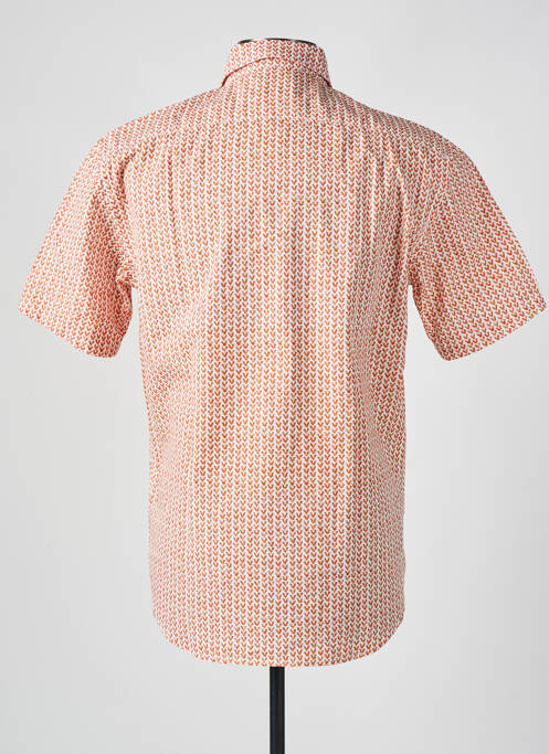 Chemise manches courtes orange SERGE BLANCO pour homme