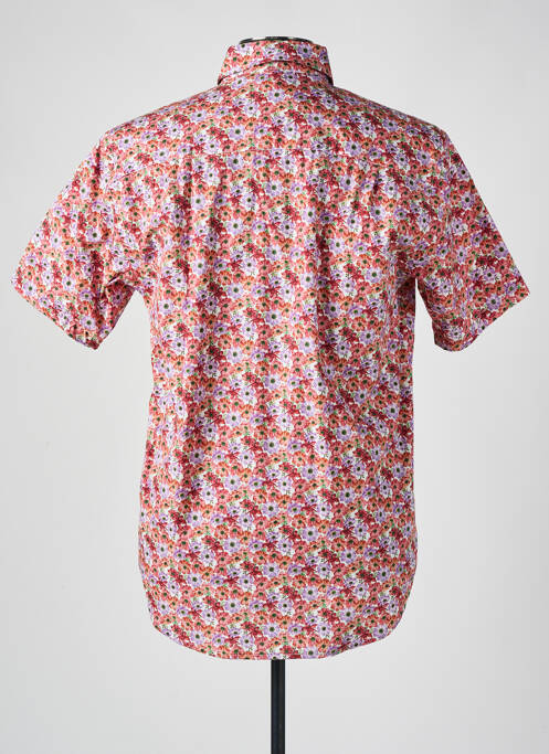 Chemise manches courtes orange SERGE BLANCO pour homme