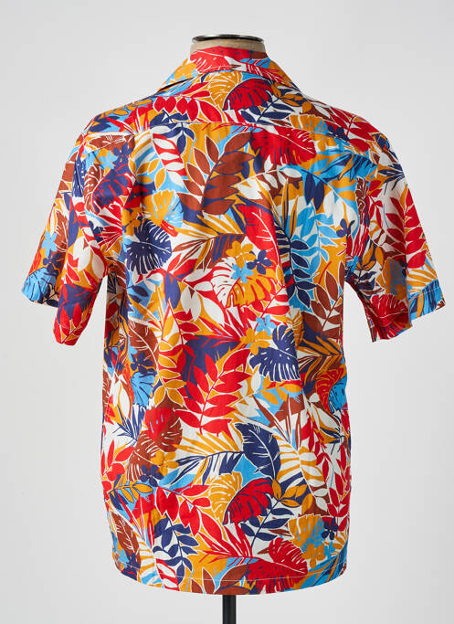 Chemise manches courtes rouge SERGE BLANCO pour homme