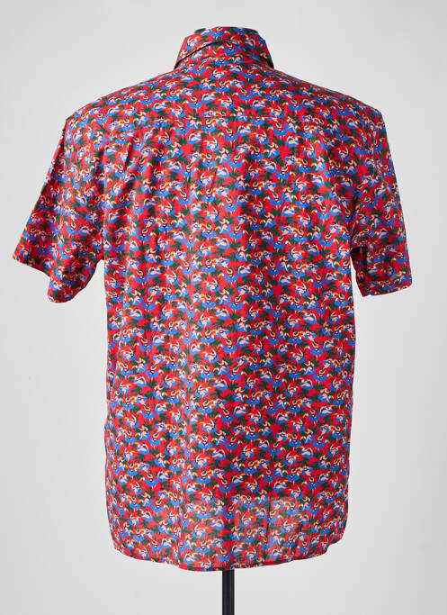 Chemise manches courtes rouge SERGE BLANCO pour homme